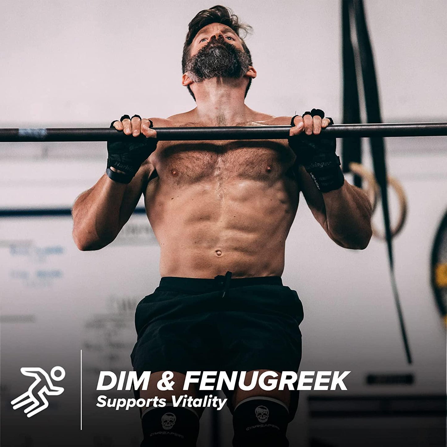 Cellucor P6 Alpha Advanced Testosterone and Strength Booster for Men - Boost Muscle Growth and Strength | Natural Test Booster w/TESTFACTOR, Ginseng, elevATP, DIM, SenActiv and Fenugreek - 90 Veggie Caps