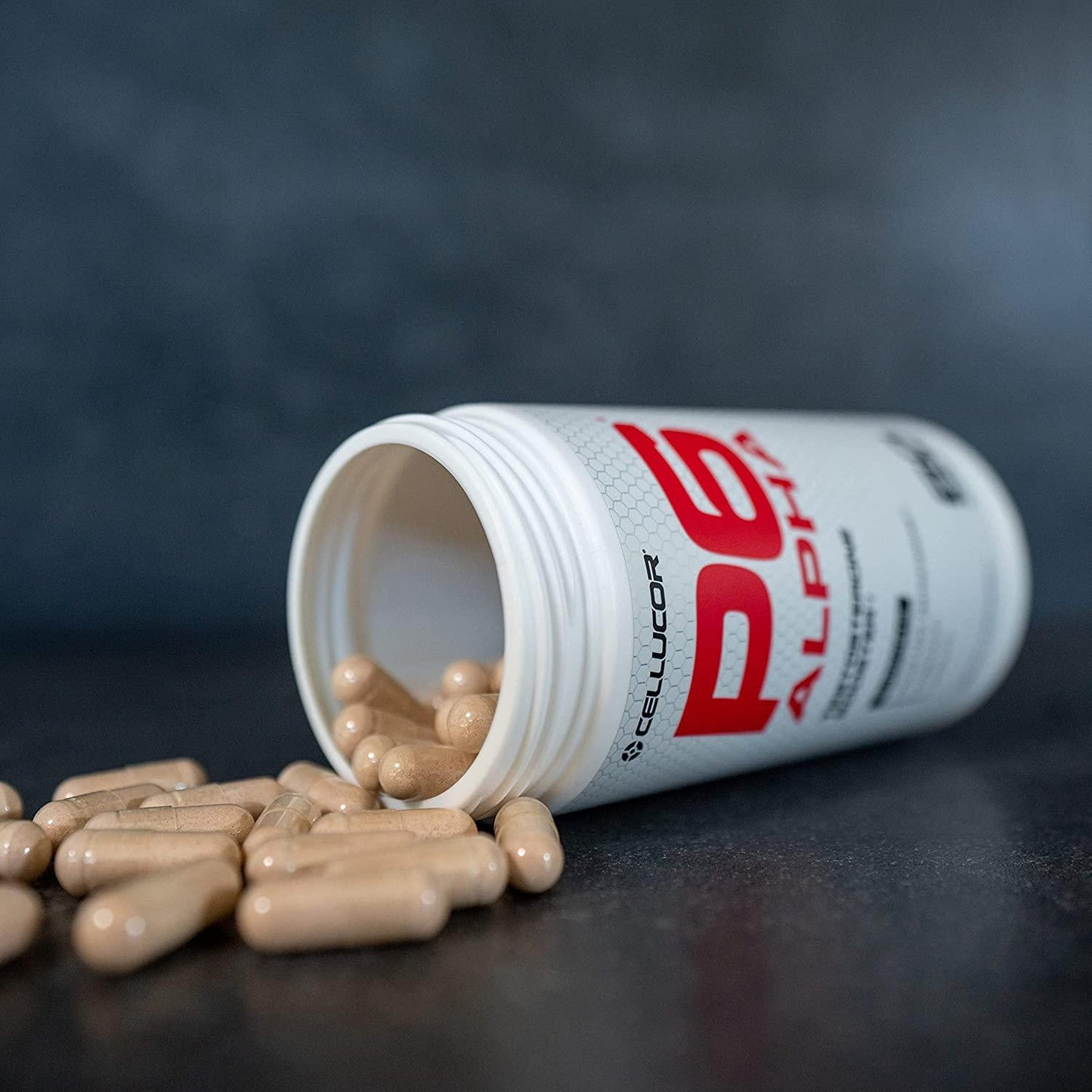 Cellucor P6 Alpha Testosterone Booster for Men - Boost Lean Muscle Growth and Strength | Natural Test Booster Supplement w/ TESTFACTOR, DIM and Fenugreek - 60 Veggie Capsules