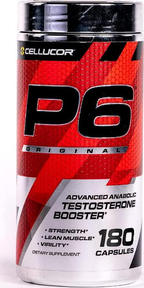 Cellucor, P6 Original, Ergogenic Testosterone Support, 180 Capsules