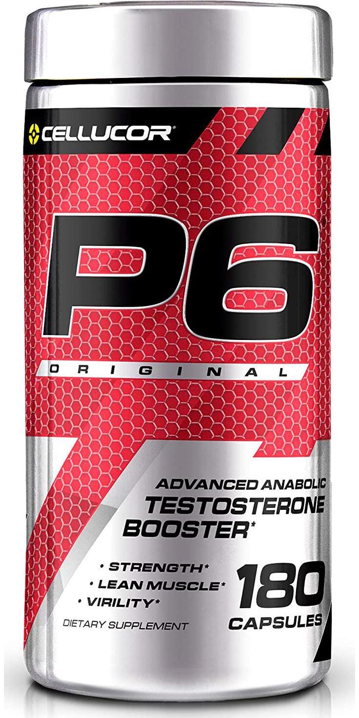 Cellucor, P6 Original, Ergogenic Testosterone Support, 180 Capsules