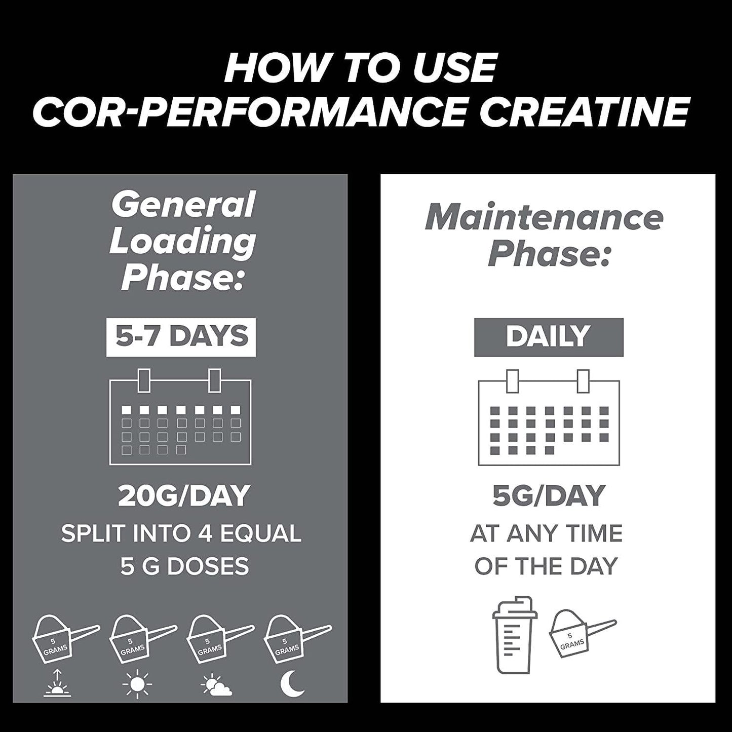 Cellucor Pre Workout and Creatine Bundle, C4 Original Pre Workout Powder, Fruit Punch, 30 Servings + Cor Performance Creatine Powder, 72 Servings