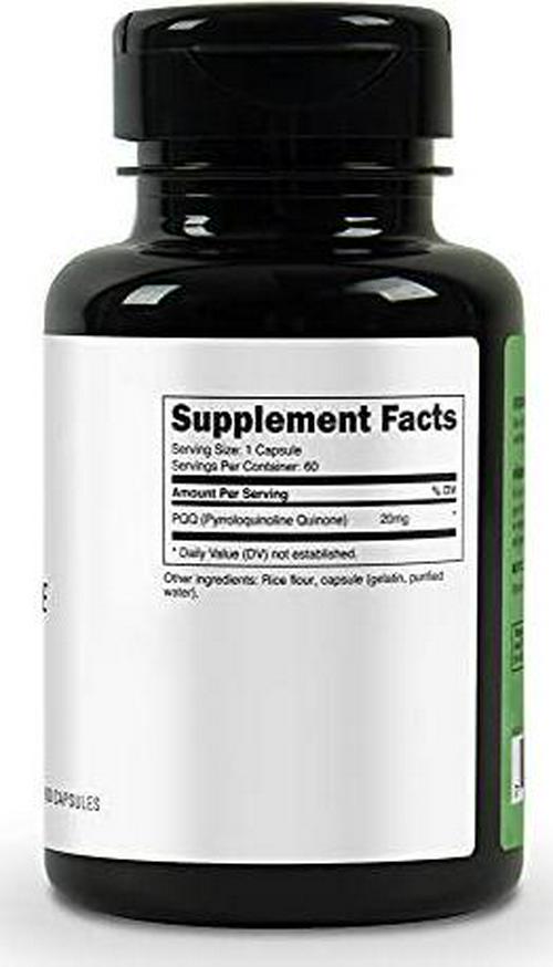 Cellusyn Labs PQQ (Pyrroloquinoline Quinone) 20mg, 60 Capsules