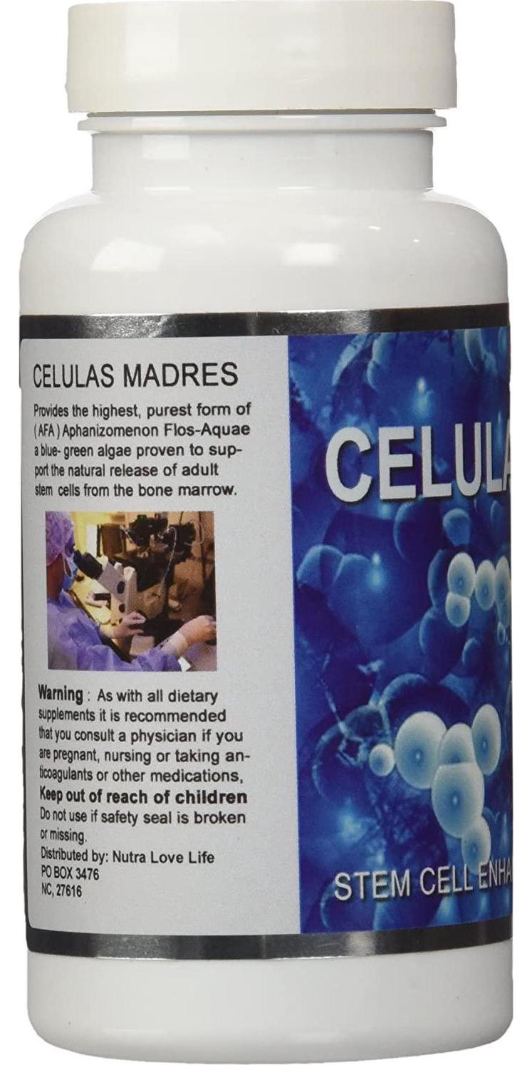 Celulas Madres (AFA) Aphanizomenon flos-Aquae Stem Cell Enhancer + 1 Free Bottle!