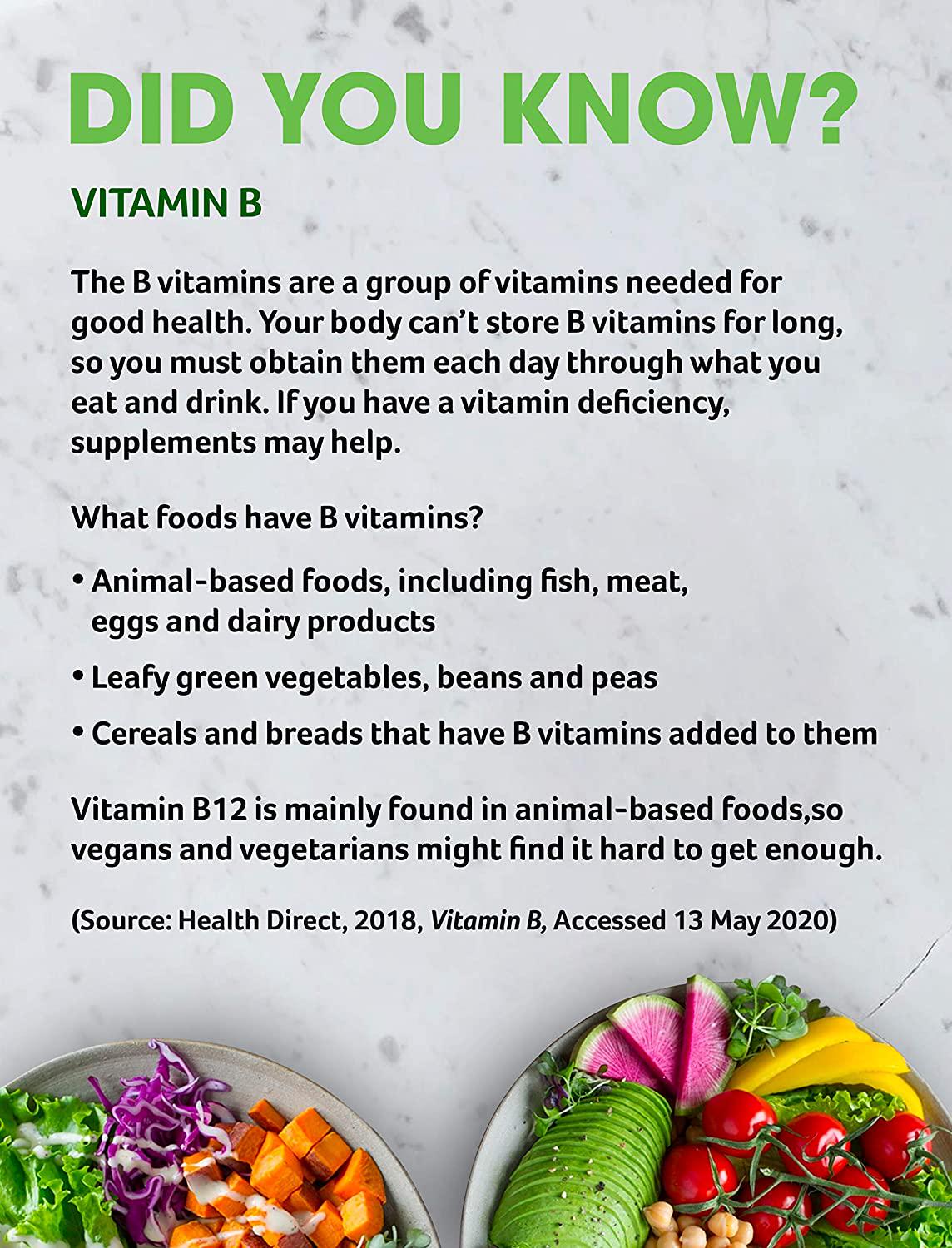 Cenovis Vitamin B Complex with B3, B6 + B12 for Energy, Supports energy levels, 150 Tablets