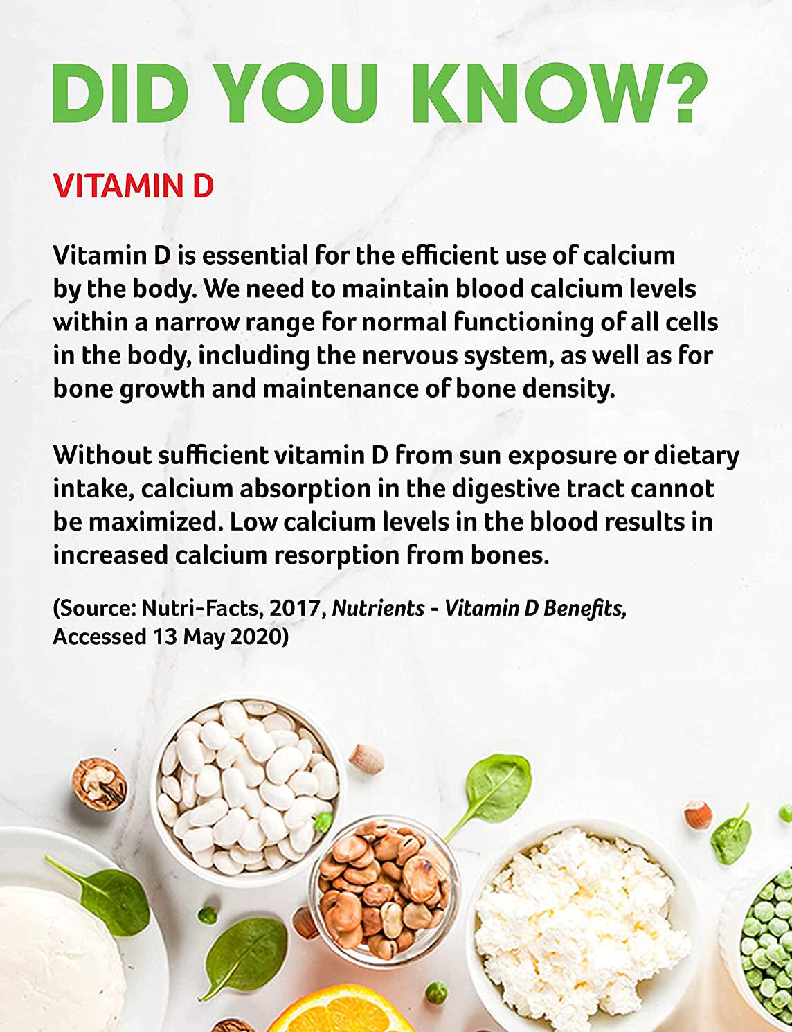 Cenovis Vitamin D3 1000Iu - Helps Calcium Absorption - Supports Bone Strength - Supports Muscle Strength, 200 Tablets
