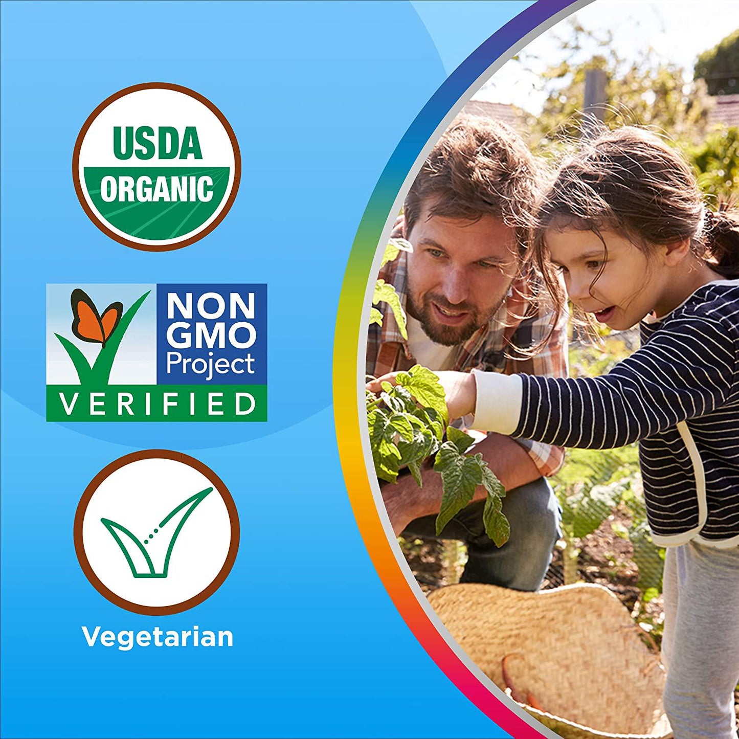 Centrum Kids' Organic Multigummies, Kids Multivitamin Gummies, Organic Multivitamin for Kids with Essential Nutrients for Immune Support, Muscle Function, and Brain Health(2) - 90 Count