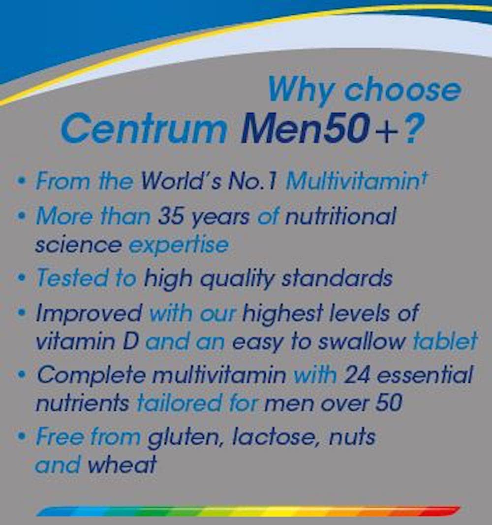 Centrum Men 50+ 30 tablets