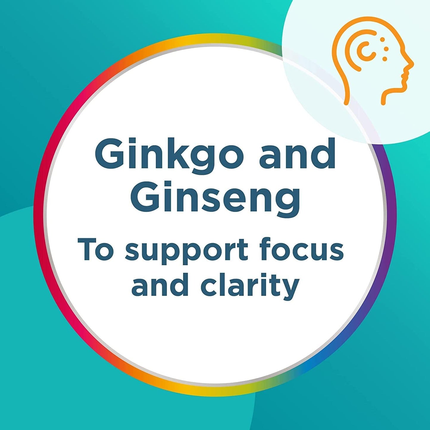 Centrum Mind and Memory with Ginkgo, Ginseng and Brahmi - 100 capsules