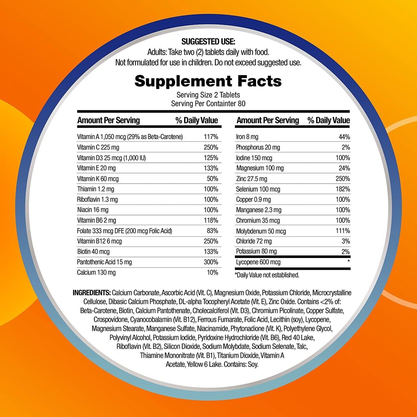 Centrum Minis Men Immune Support(2), Daily Multivitamin for Men, Complete Men's Multivitamin - 280 Tablets (2 Tablets Per Serving)