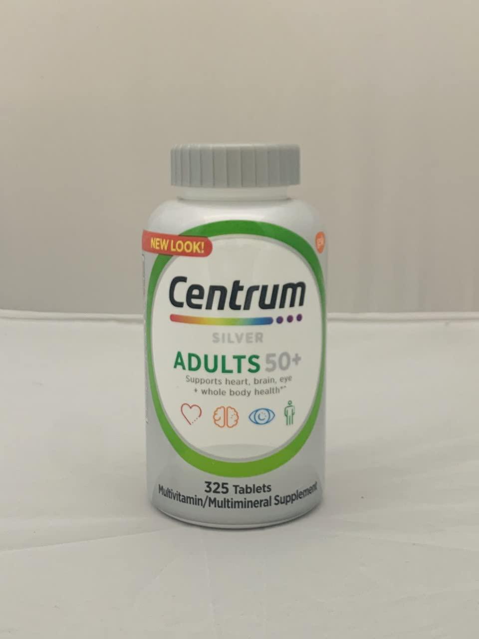 Centrum Silver Adults 50+ Multivitamins, 325 ct.