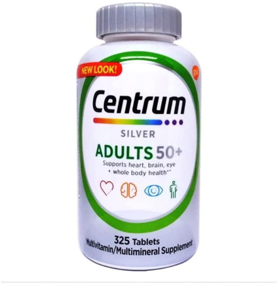 Centrum Silver Adults 50+ Multivitamins, 325 ct.