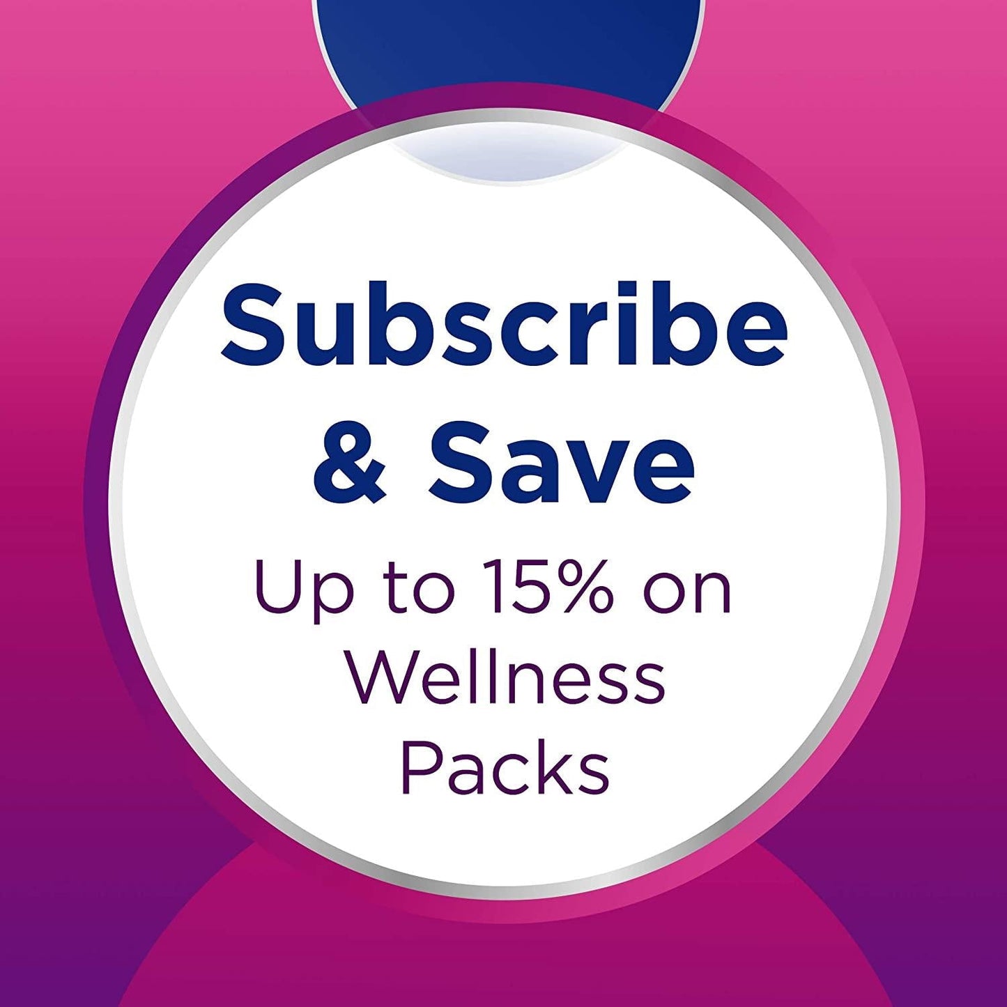 Centrum Wellness Packs Daily Vitamins with Complete Multivitamin for Women in Their 60s, Calcium Carbonate 600 mg, Fish Oil with Omega-3 and MSM 1000 mg, 1 Month Supply, 30 Count
