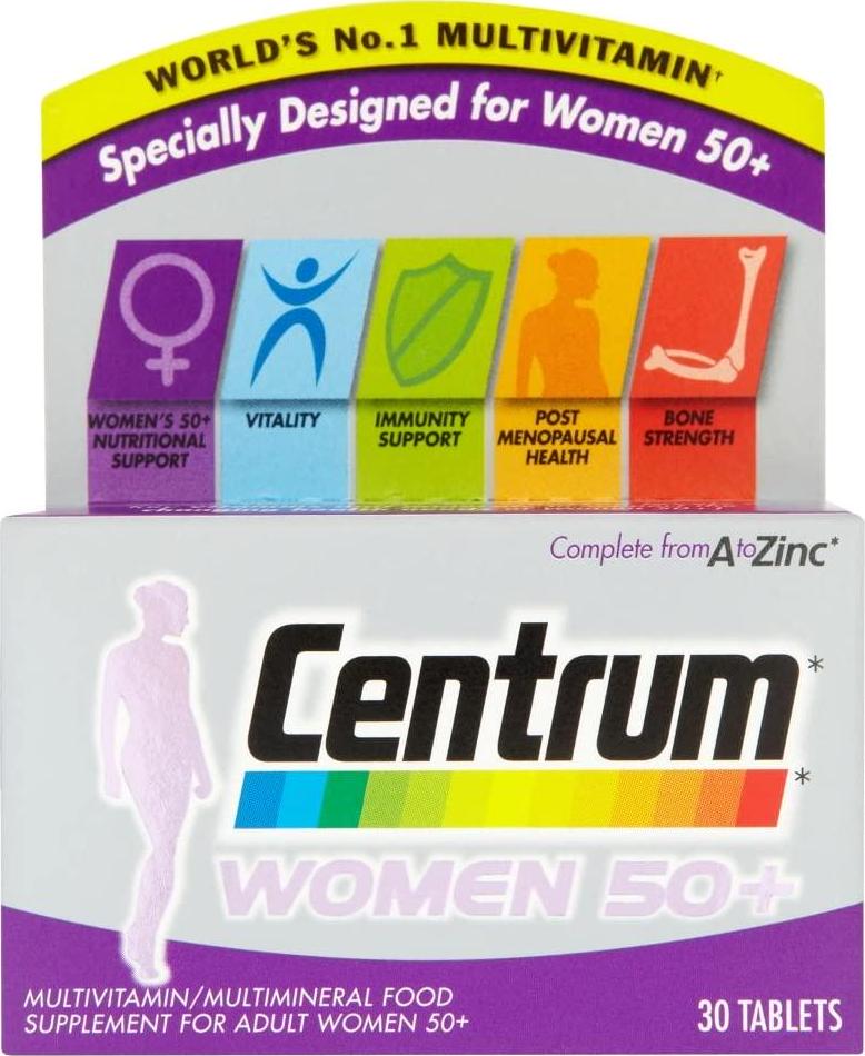 Centrum Women 50 plus - Pack of 30 Tablets