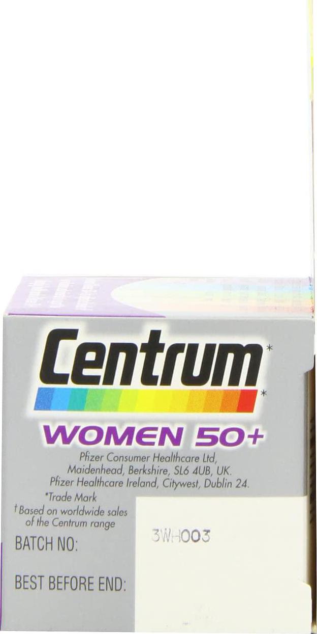 Centrum Women 50 plus - Pack of 30 Tablets