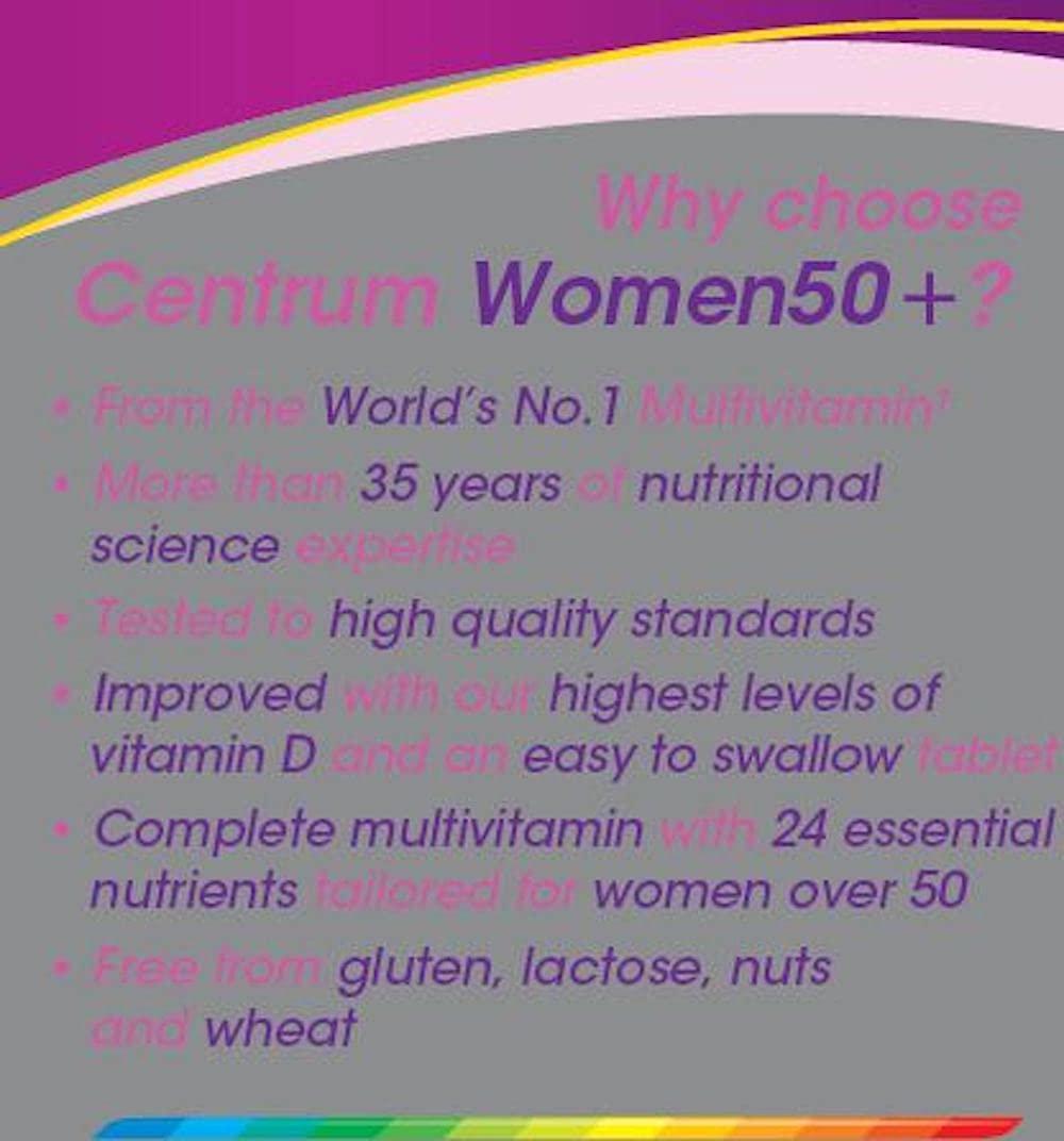 Centrum Women 50 plus - Pack of 30 Tablets