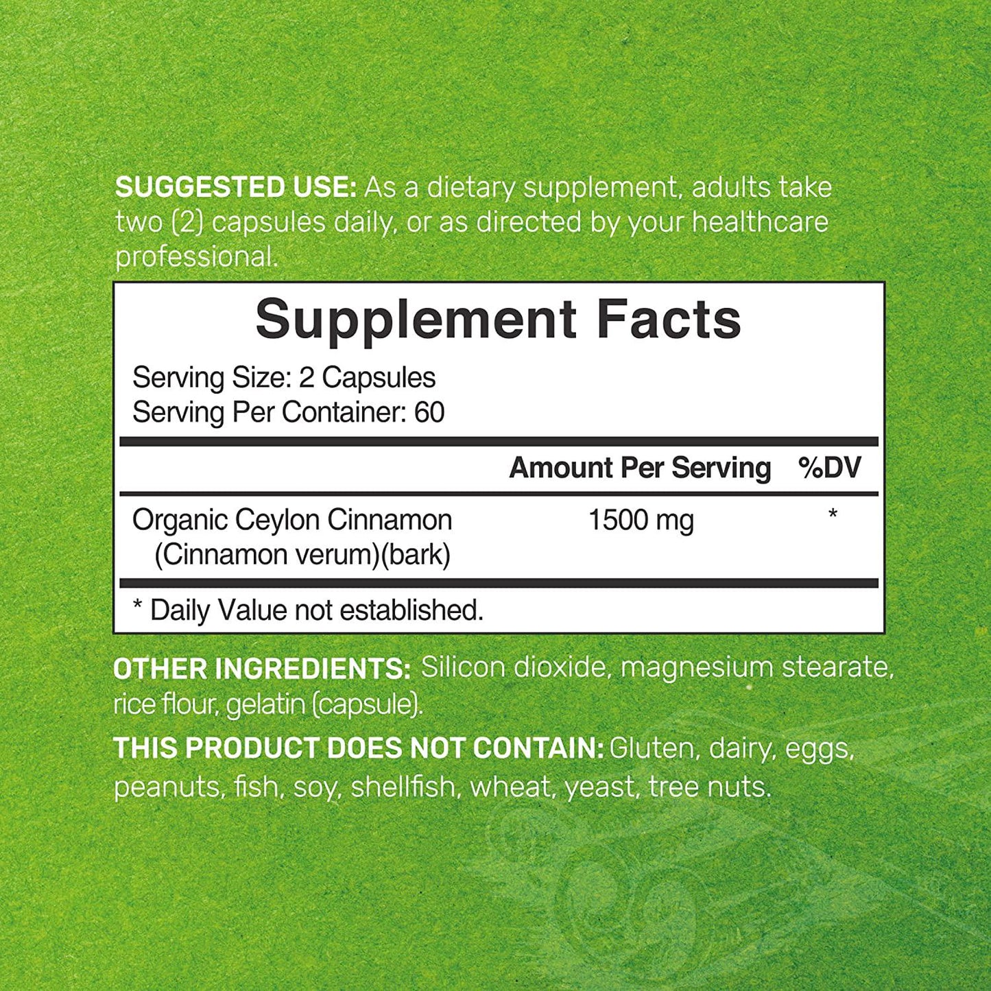 Ceylon Cinnamon Blood Sugar Joint Anti-inflammatory and Antioxidant