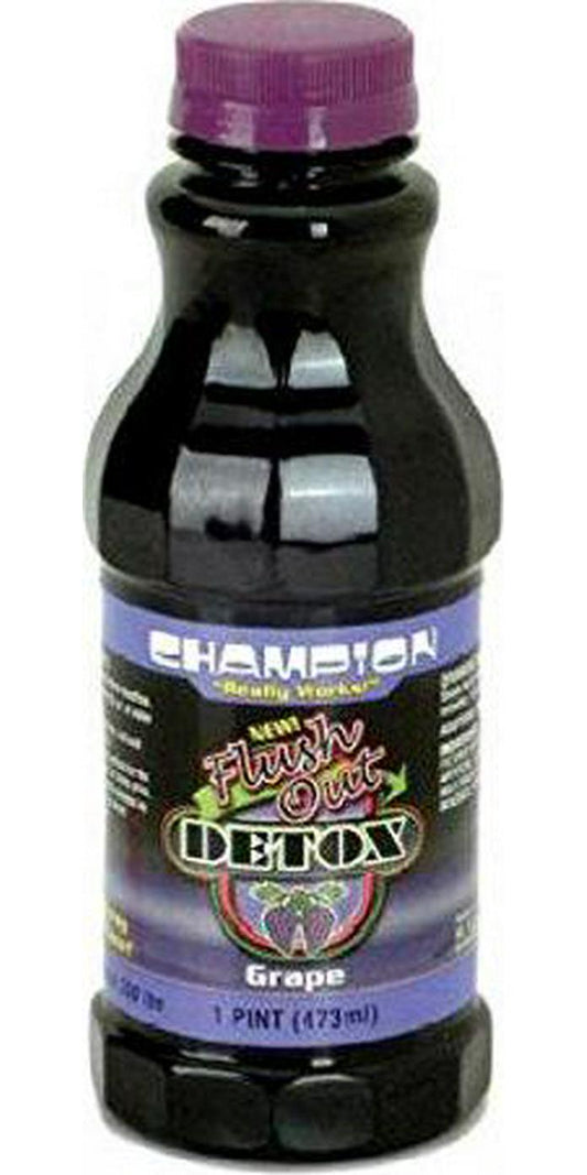 Champ Flush Out Detox Cleanser Grape, 1 Pint / 473 ml