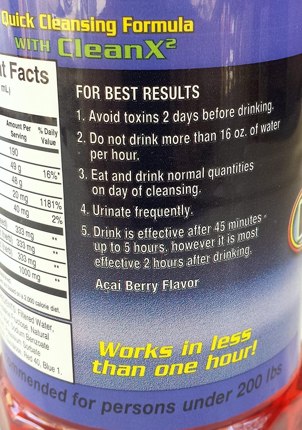 Champ Flush Out Detox Drink - Blueberry by Champ