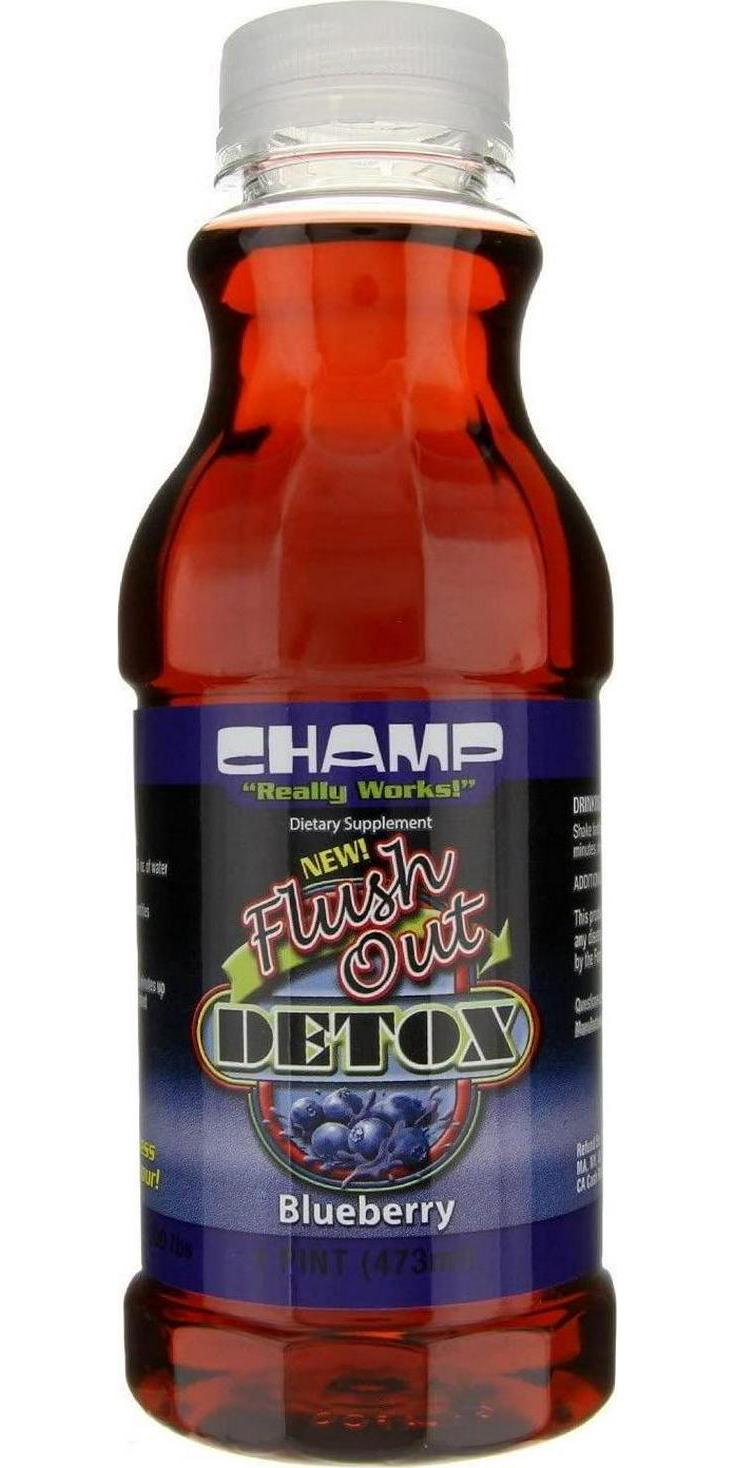 Champ Flush Out Detox Drink - Blueberry by Champ