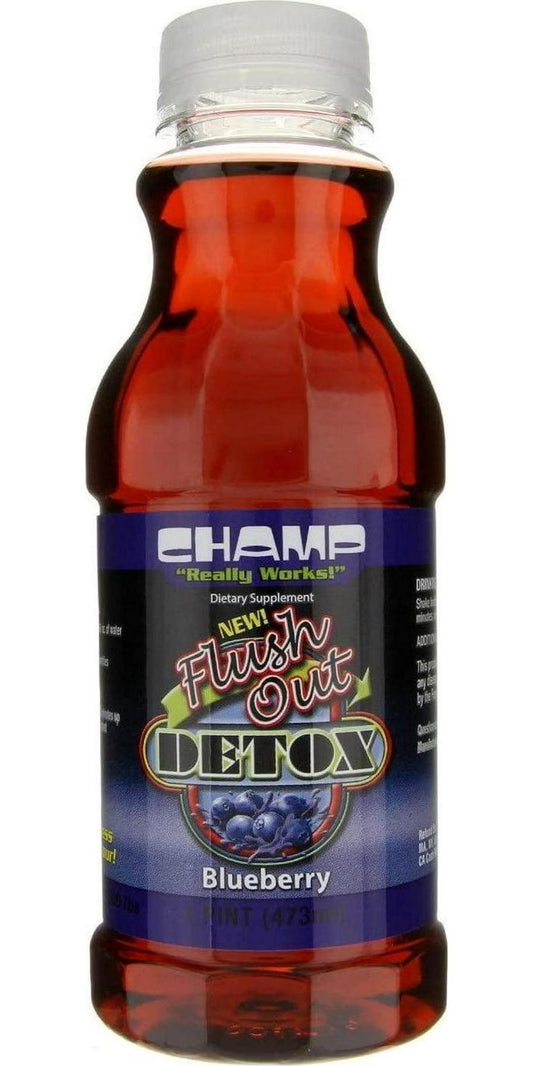 Champ Flush Out Detox Drink - Blueberry by Champ
