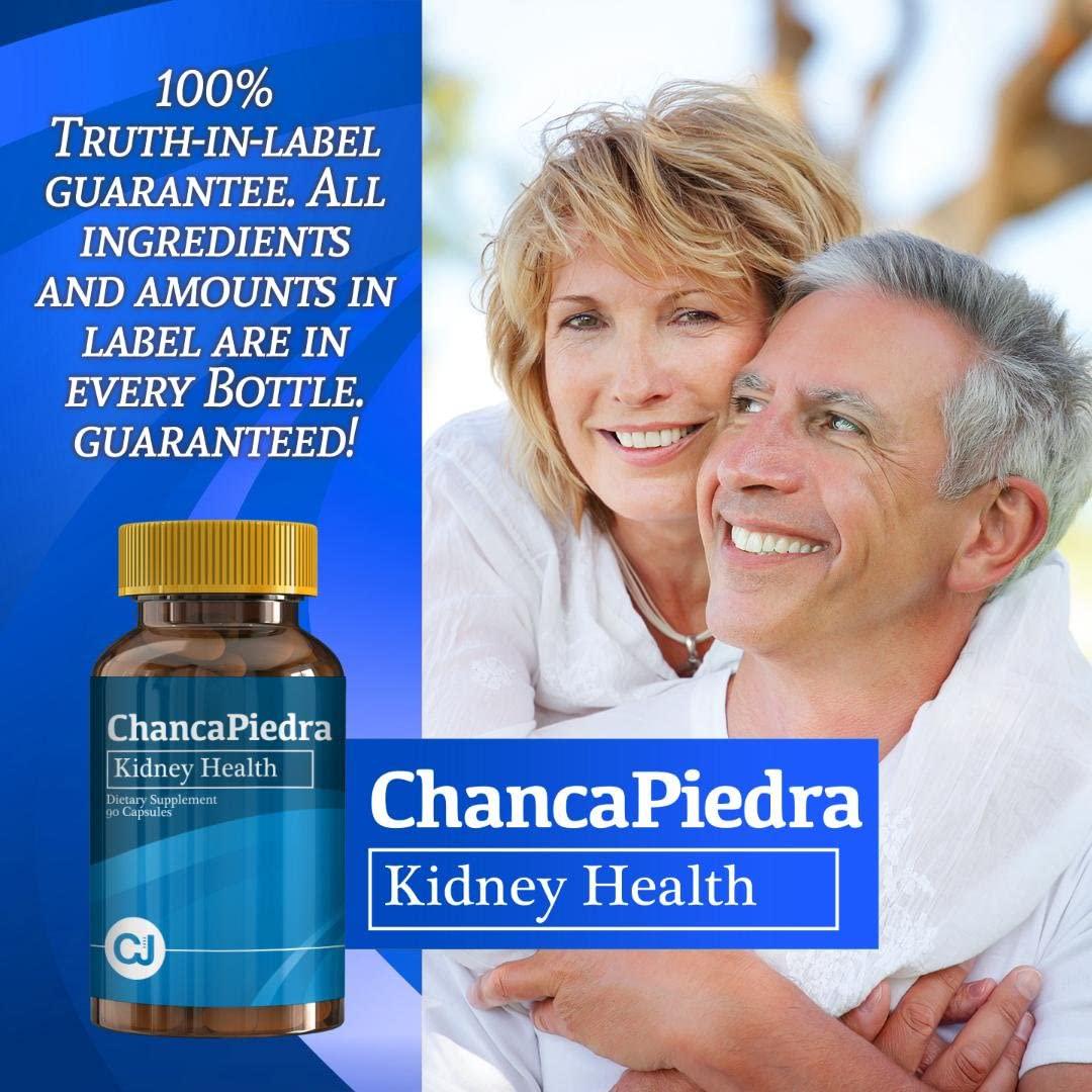 Chanca Piedra 1000mg - 90 Caps (Stone Breaker) | Digestive Supplement for Kidney and Urinary Health