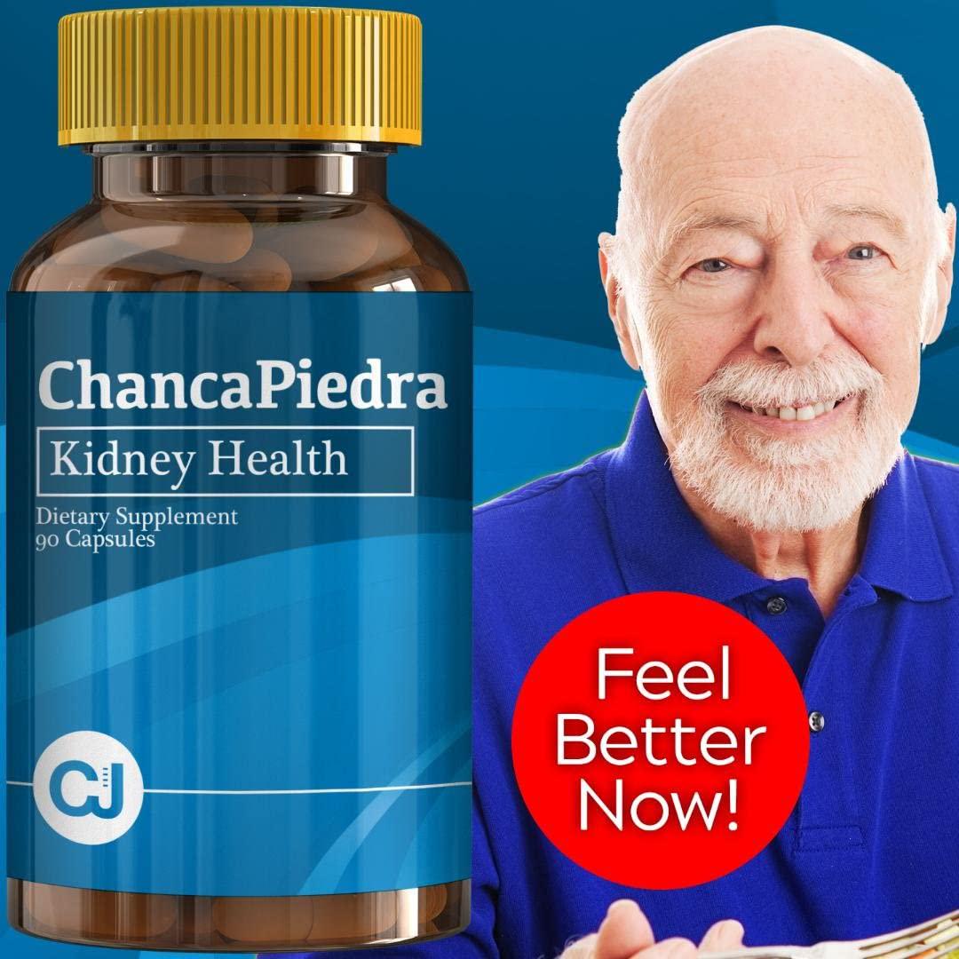 Chanca Piedra 1000mg - 90 Caps (Stone Breaker) | Digestive Supplement for Kidney and Urinary Health