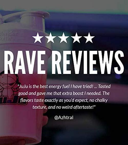 Cherry Bomb Tub - Juju Professional Grade Gaming Energy Drink Mix  -  Healthy Supplement Increases Focus, Energy, Reaction time, Eye Health. Natural Caffeine, nootropics, Vitamins. Sugar-Free, Keto.