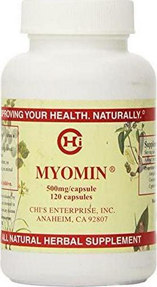 Chi's Enterprise 120 Piece (3-Pack) Myomin Promotes Healthy Hormone Levels 500mg Capsules Viitaball Bundle