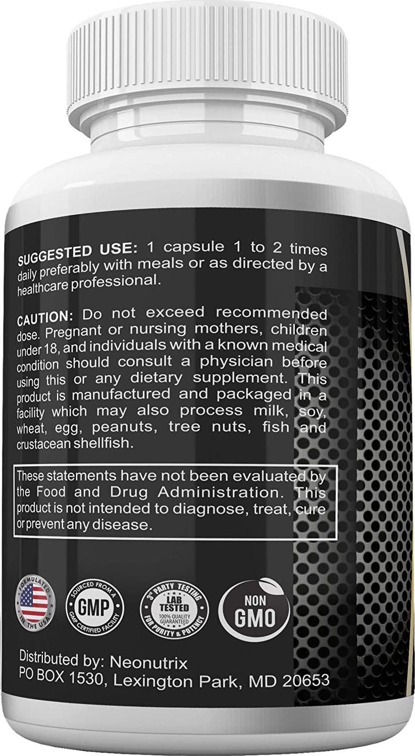 Chia Seed Oil Capsules Providing Omega 3, 6, 9 and Fatty Acids Supports Immune and Hair Health - Natural Chia Seeds for Men and Women- 60 Liquid Capsules 500mg per Serving by Neonutrix