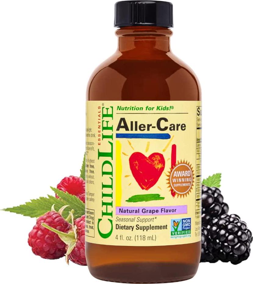 Childlife Child Life Aller-Care, Glass Bottle, 4-Ounce