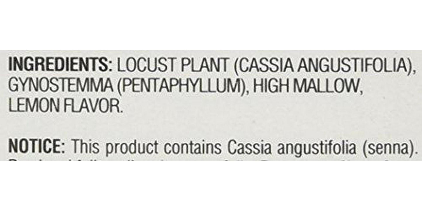 Chiro-Klenz Lemon Detox Tea for Colon Cleanse Natural Herbal Tea for Bloating Relief and Weight Loss for Women and Men / Gentle Cleansing Action for Full Body Detox / No Caffeine, or Gluten