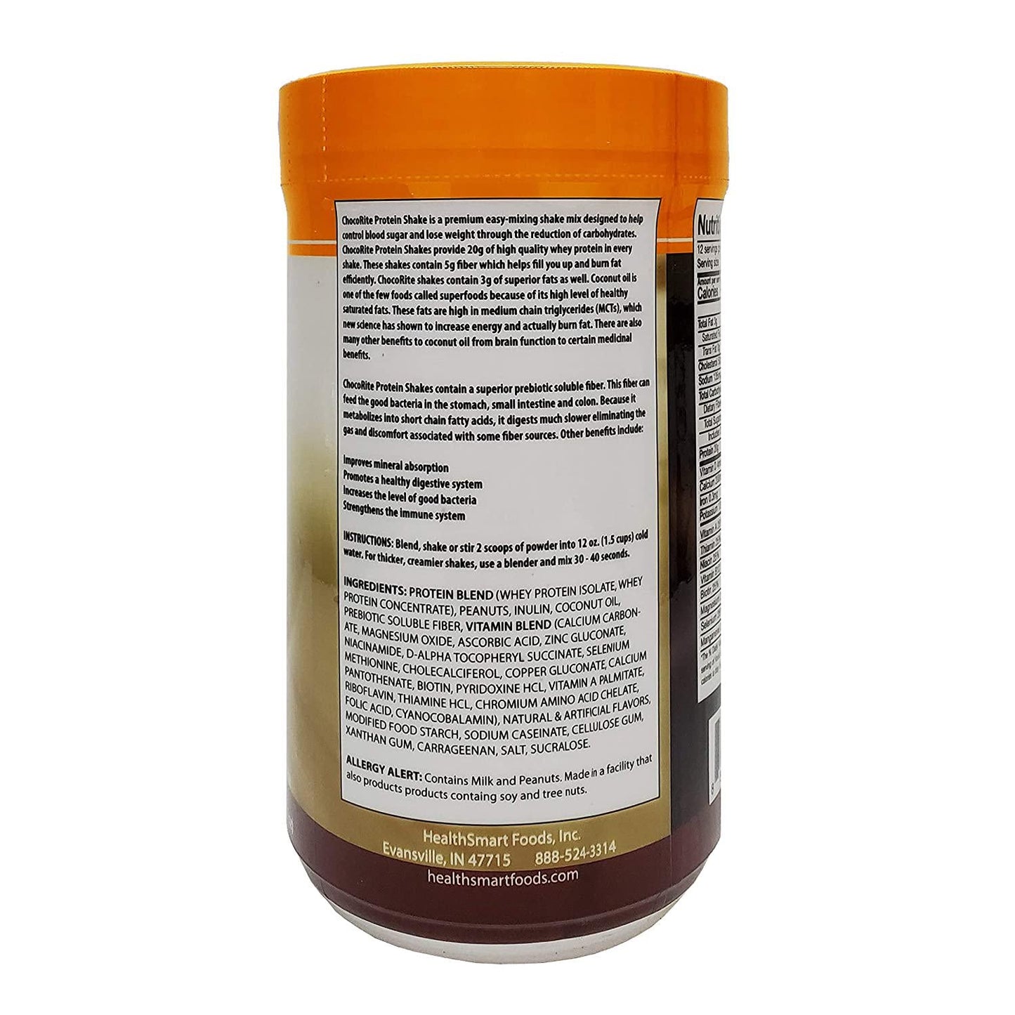 ChocoRite Peanut Butter Protein Shake, 14.7 Ounce