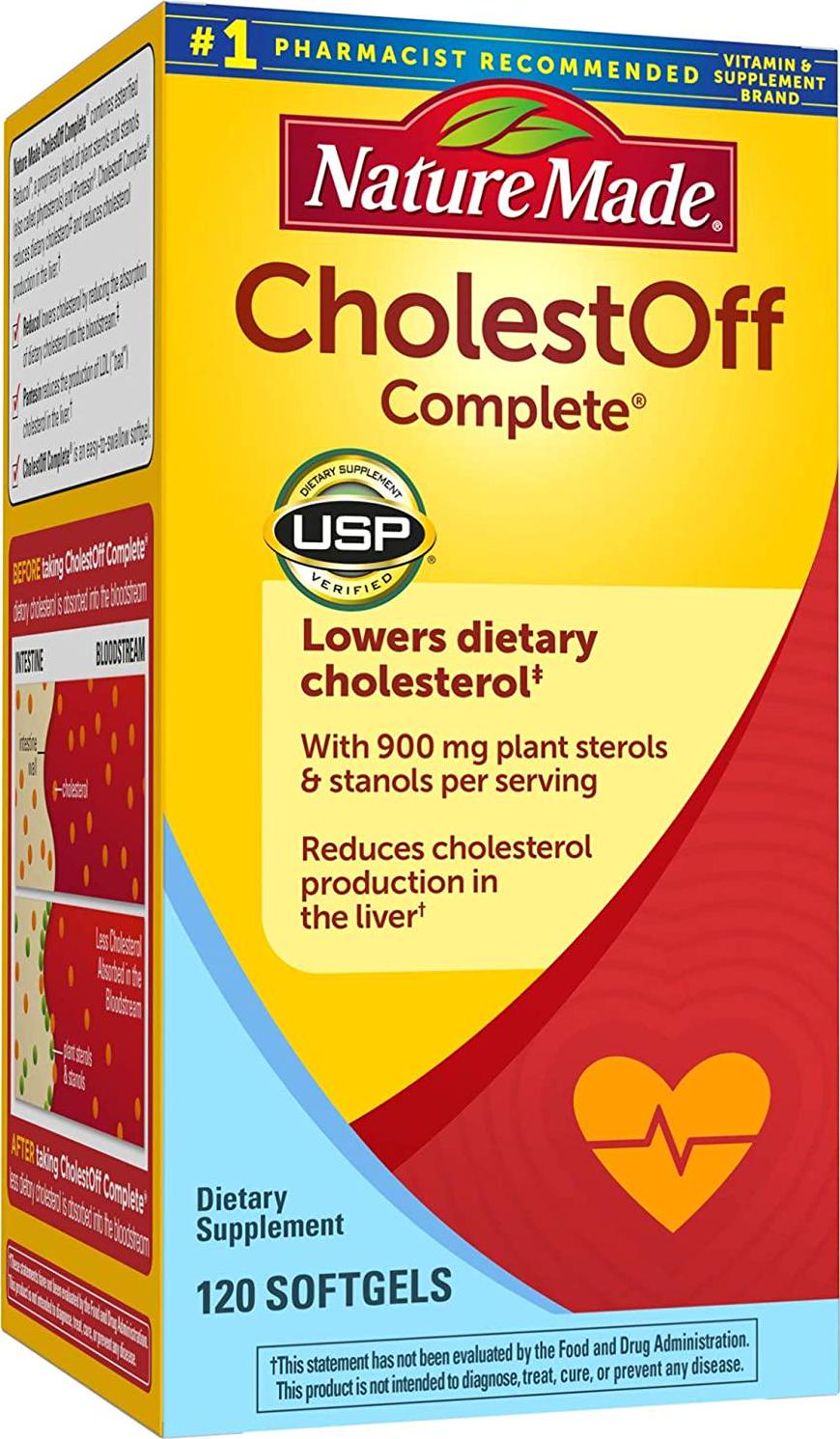 CholestOff Complete Softgels, 120 Count for Heart Health