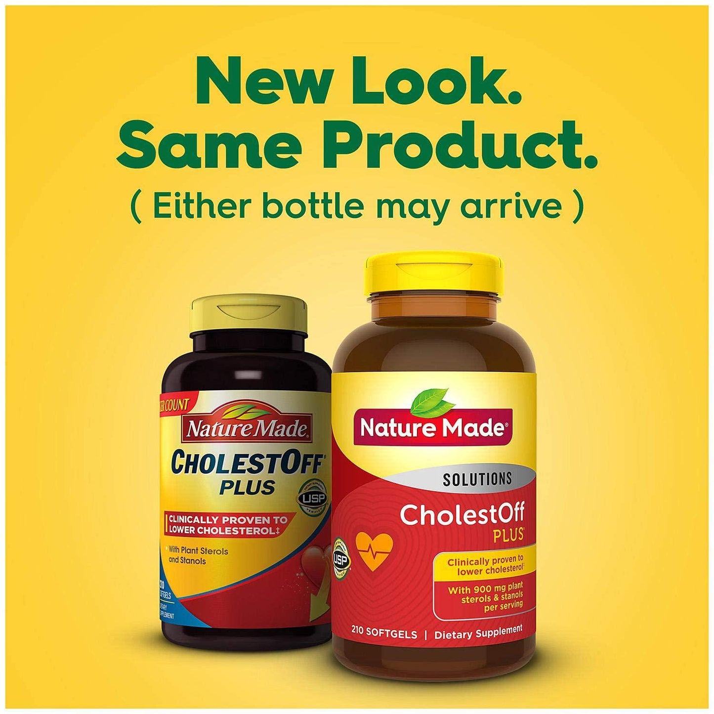 CholestOff Plus Softgels for Heart Health (210 ct.) 210 softgels per Bottle, Clinically Proven to Lower Cholesterol