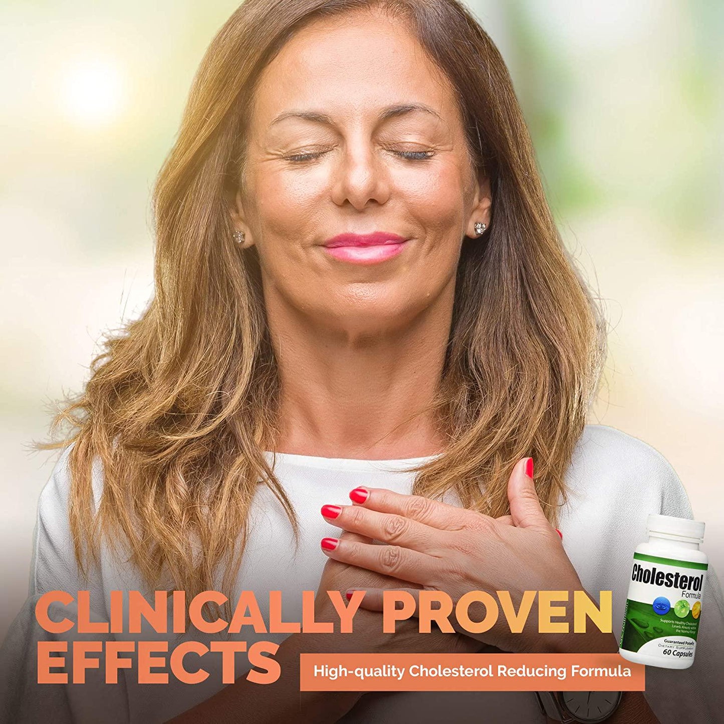 Cholesterol Formula (2 Pack) - Unique Blend of All-Natural Ingredients to Increase HDL and Lower LDL Levels | Supports Heart, Liver and Lungs | Cholesterol and Triglyceride Lowering Supplement