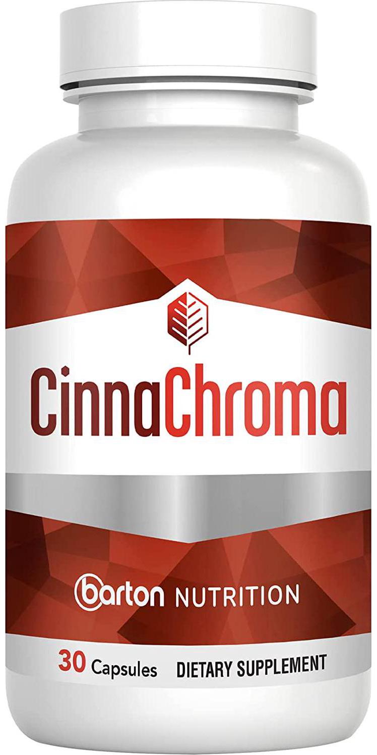 CinnaChroma Blood Sugar Balance Glucose Supplement by CinnaChroma - 30 Cinnamon and Chromium Picolinate Diabetes Support Capsules