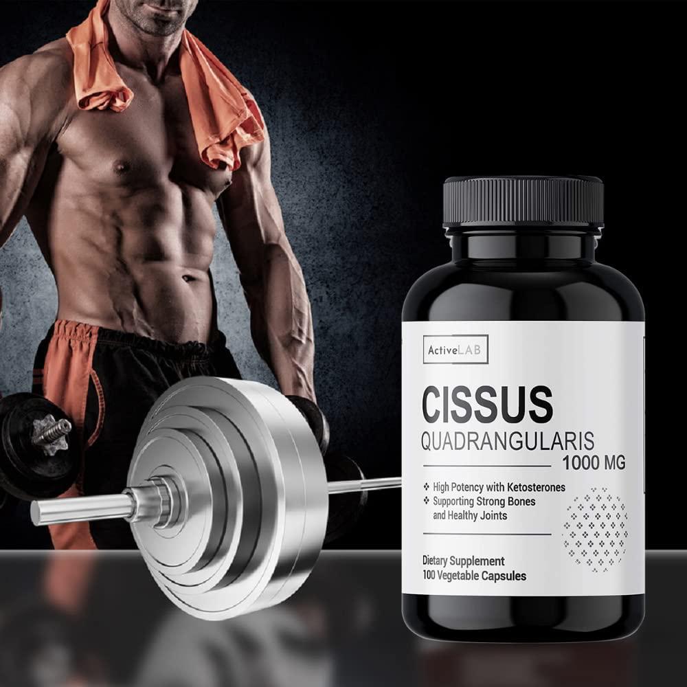 Cissus Quadrangularis Super Extract, 100 Capsules, Made in The USA, Dietary Supplement for Joint and Tendon Pain, 1000mg Serving Size