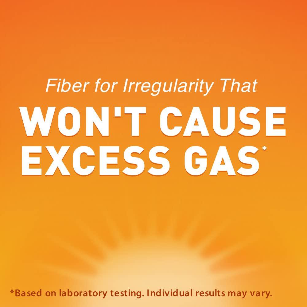 Citrucel Sugar Free Fiber Powder for Occasional Constipation Relief, Methylcellulose Fiber Powder, Orange Flavor - 16.9 Ounces