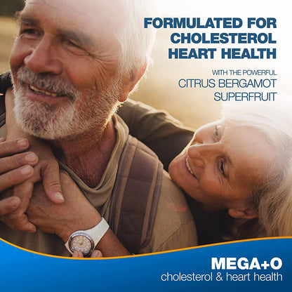 Citrus Bergamot MEGA+O 40% BPF 600mg 180 Tablets - Extra Strength Natural Citrus BergaMet Cholesterol and Heart Supplements, Multiple Clinical Research, Non-GMO, Vegetarian, Naturally Sourced