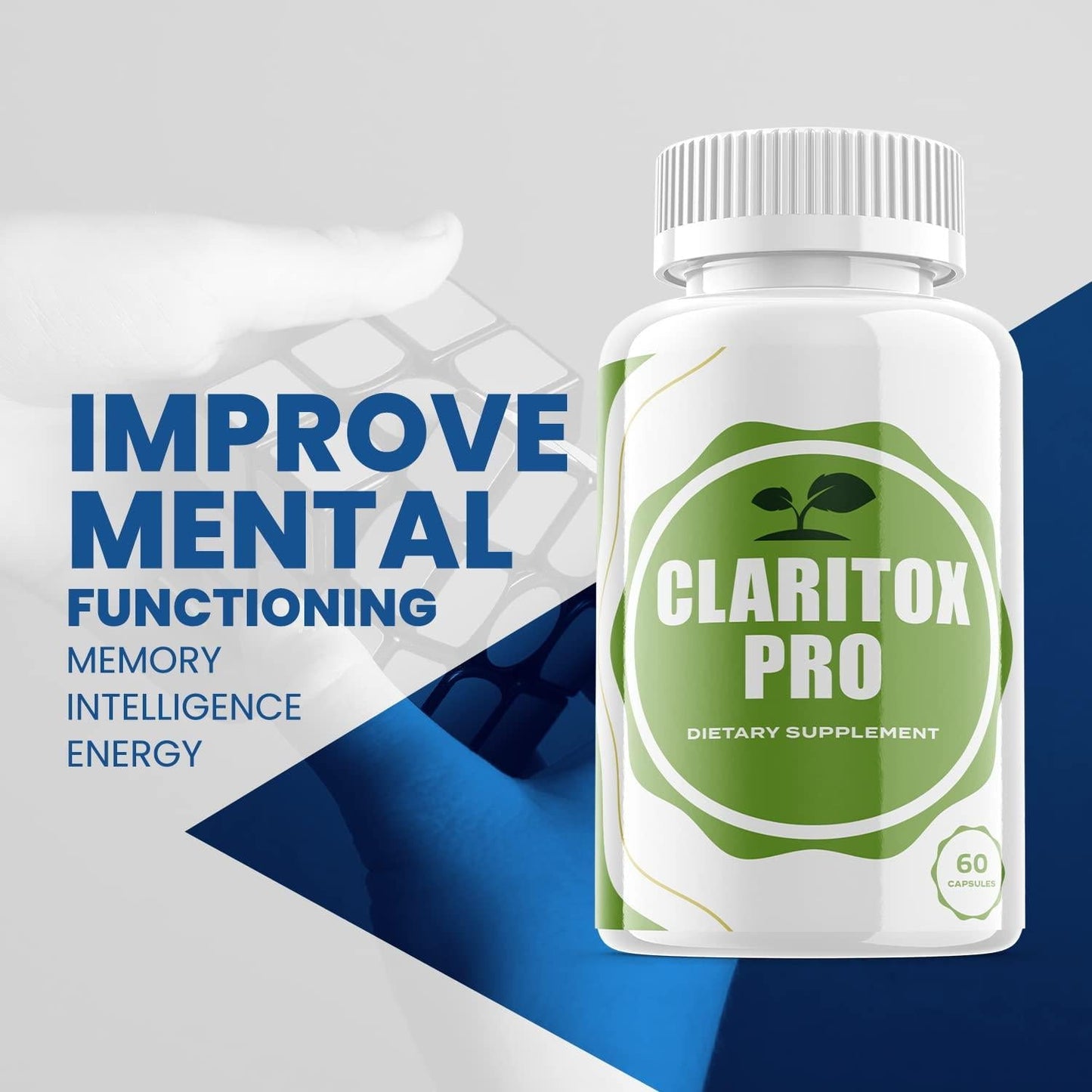 Claritox Pro Vertigo Support Supplement Pills (5 Pack)