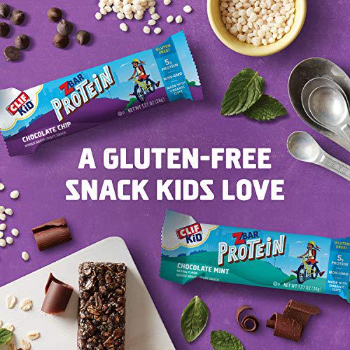 Clif Kid ZBAR - Protein Granola Bars Variety Pack - Gluten Free - Non-GMO - Lunch Box Snacks (1.27 Ounce Energy Bars, 18 Count)