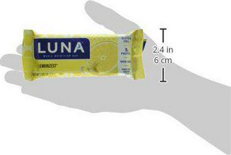 Cliff Bar Luna Lemon Zest Whole Nutrition Bar - Box of 15