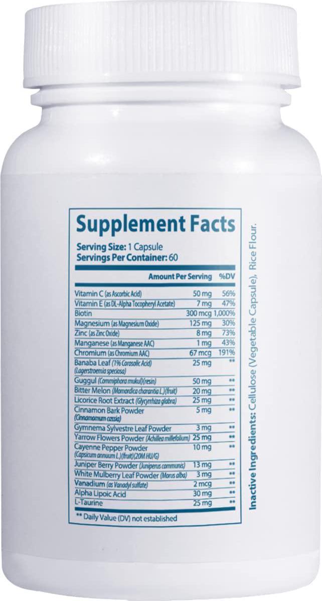 Clinical Effects Carb Resist - Carb Blocker with Vitamin C - 60 Capsules - Ideal for Keto or Low Carb Lifestyle - Supports Heart Health and Weight Management - Plant-Based