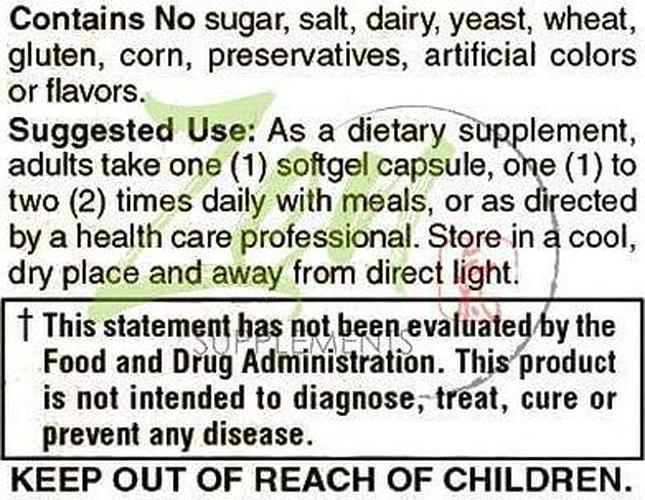 CoEnzyme Q10 100mg - Coq 10 in Vitamin E Oil - Antioxidant Support, Heart Health, Energy, Healthy Cholesterol and Blood Pressure - Non-GMO and Gluten Free 30-Softgel