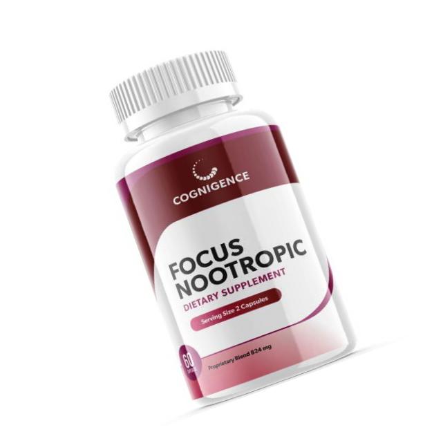 Cognigence Focus Nootropic Memory Booster Pills (1 Pack)