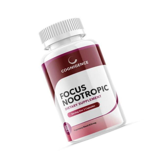 Cognigence Focus Nootropic Memory Booster Pills (1 Pack)