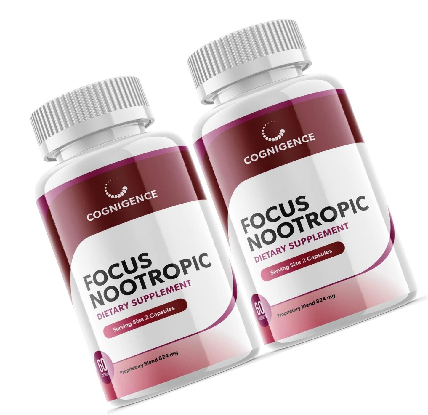 Cognigence Focus Nootropic Memory Booster Pills (2 Pack)