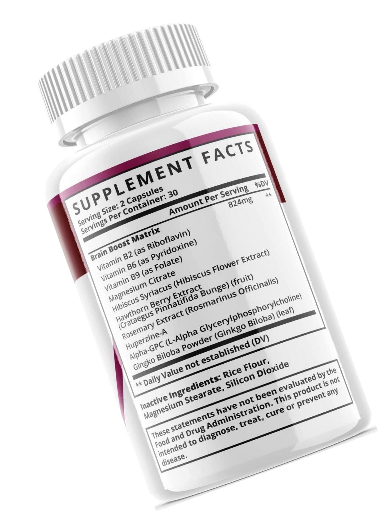 Cognigence Focus Nootropic Memory Booster Pills (2 Pack)