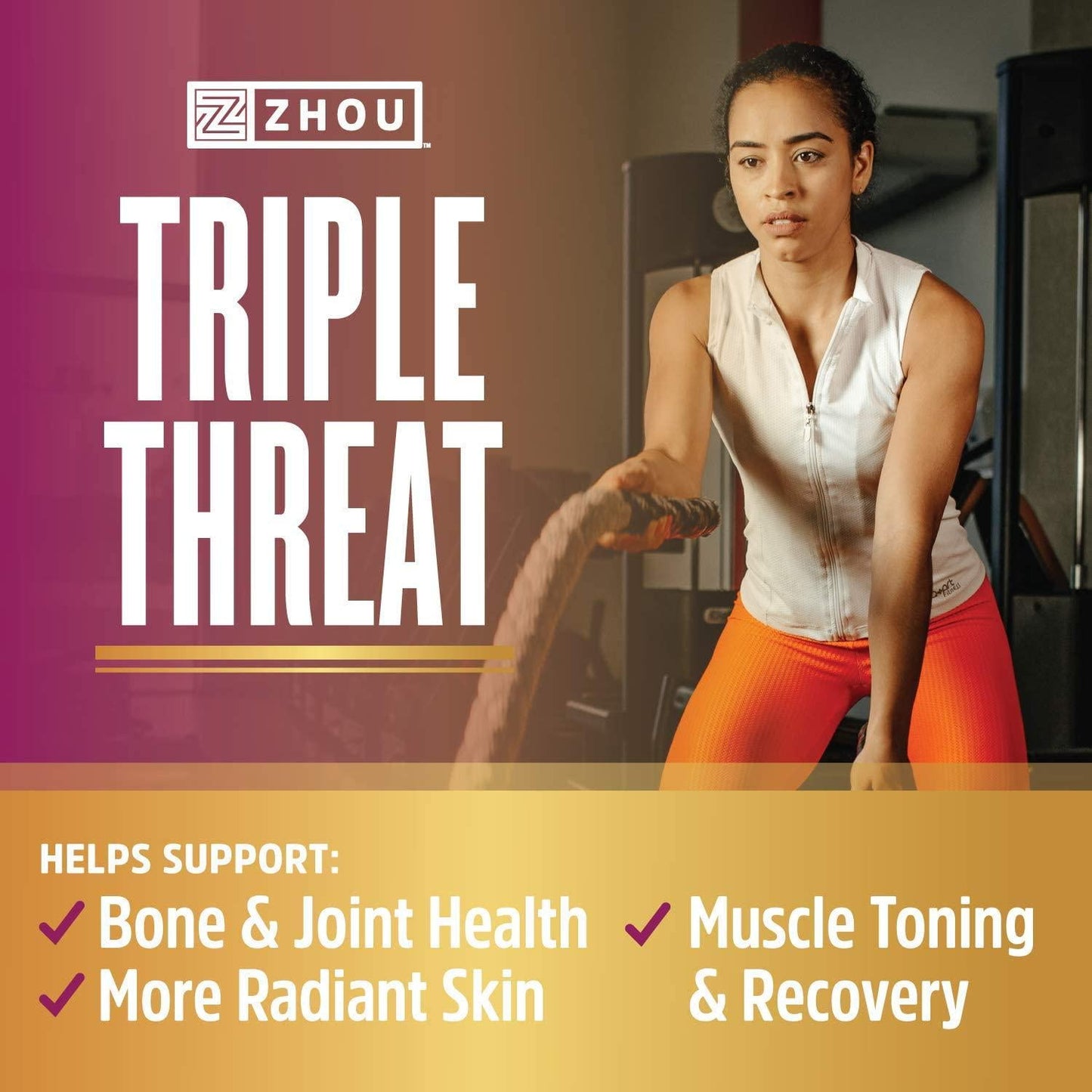 Collagen Active - Pure Hydrolyzed Collagen Peptides BCAA Powder with Vitamin C (13.3oz) - Supplement for Radiant Skin, Joint Flexibility, and Muscle Recovery