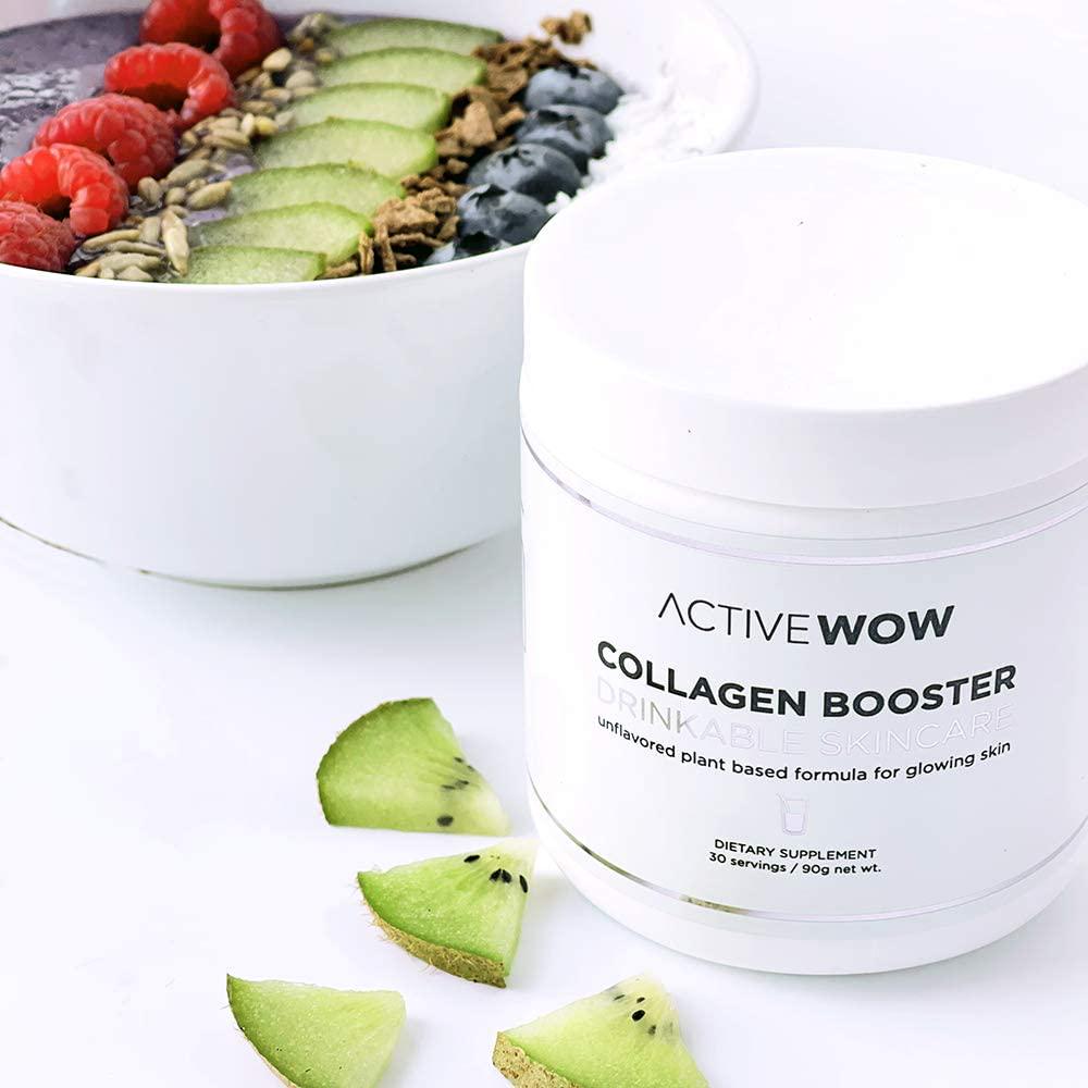 Collagen Booster Drinkable Skincare with Plant Based Formula - Supports Healthy Glowing Skin